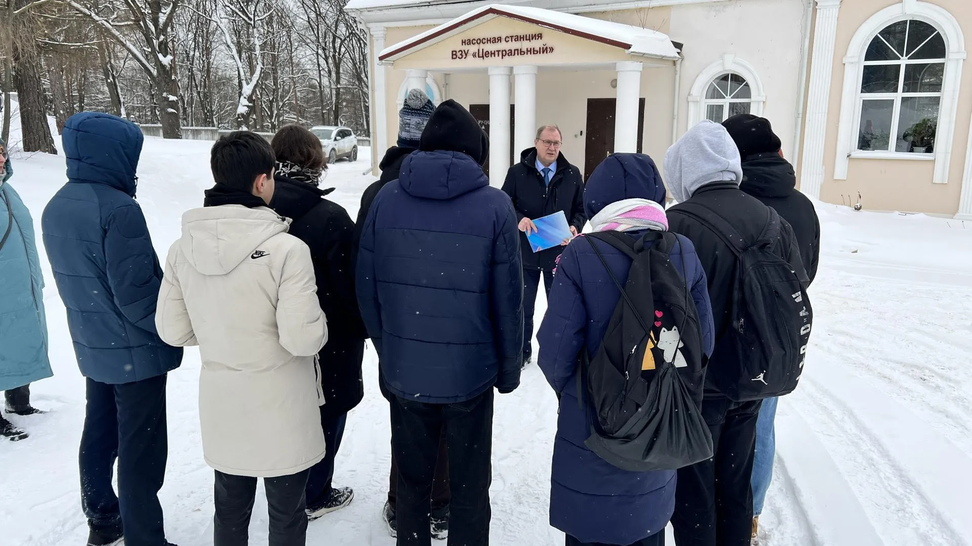Школьники Подольска посетили ВЗУ «Центральный» с экскурсией