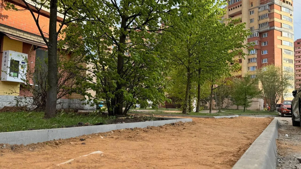 В 117 дворах в Подмосковье поменяли асфальт
