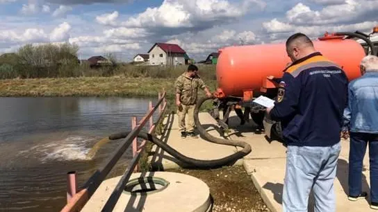 В Подмосковье прошли учения по устранению возгораний торфоместорождений
