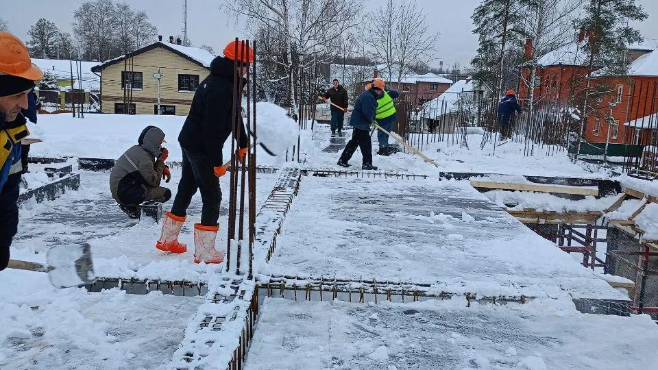 В Клину возобновили строительство спортшколы олимпийского резерва после праздников