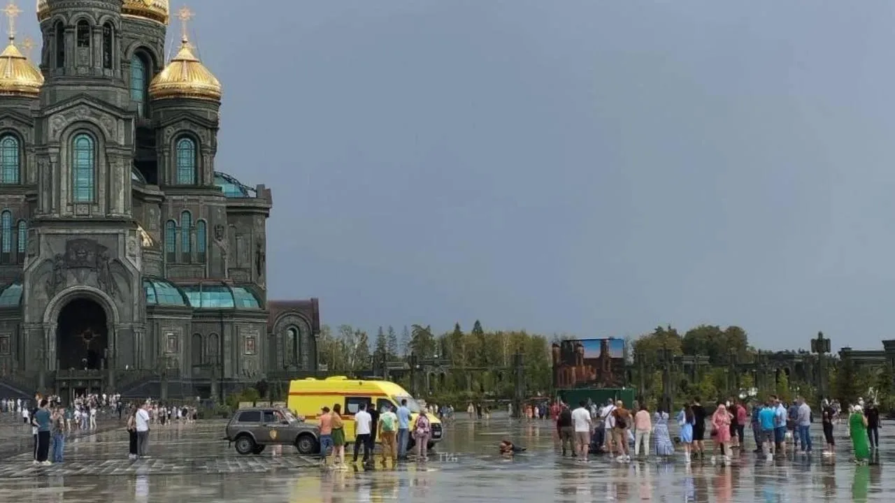 Скончался мужчина, получивший разряд молнии в подмосковном парке «Патриот»