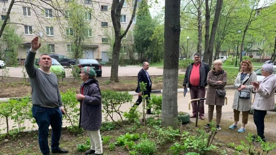 Замечания выявили в благоустройстве двора на проспекте 50‑лет Октября в Подольске