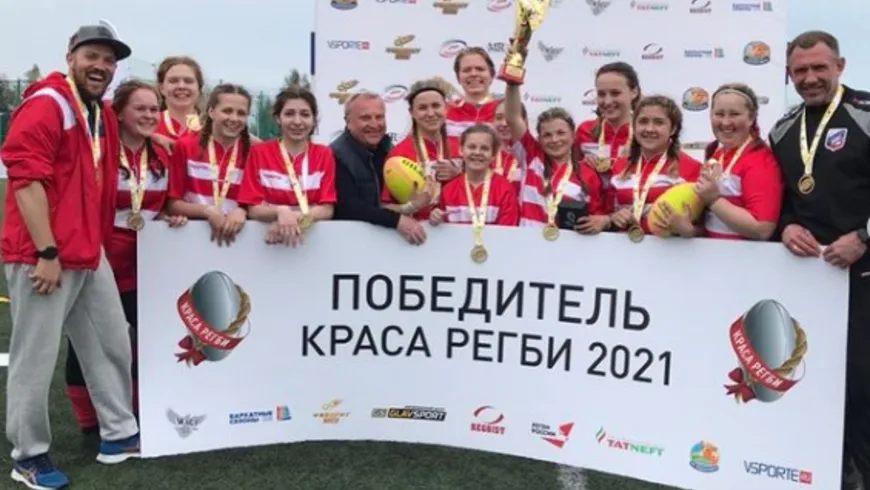 Юные спортсменки из Люберец стали лидерами турнира по регби