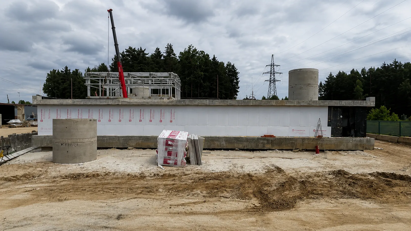 В Пушкинском округе Подмосковья строят водозабор для жилого квартала