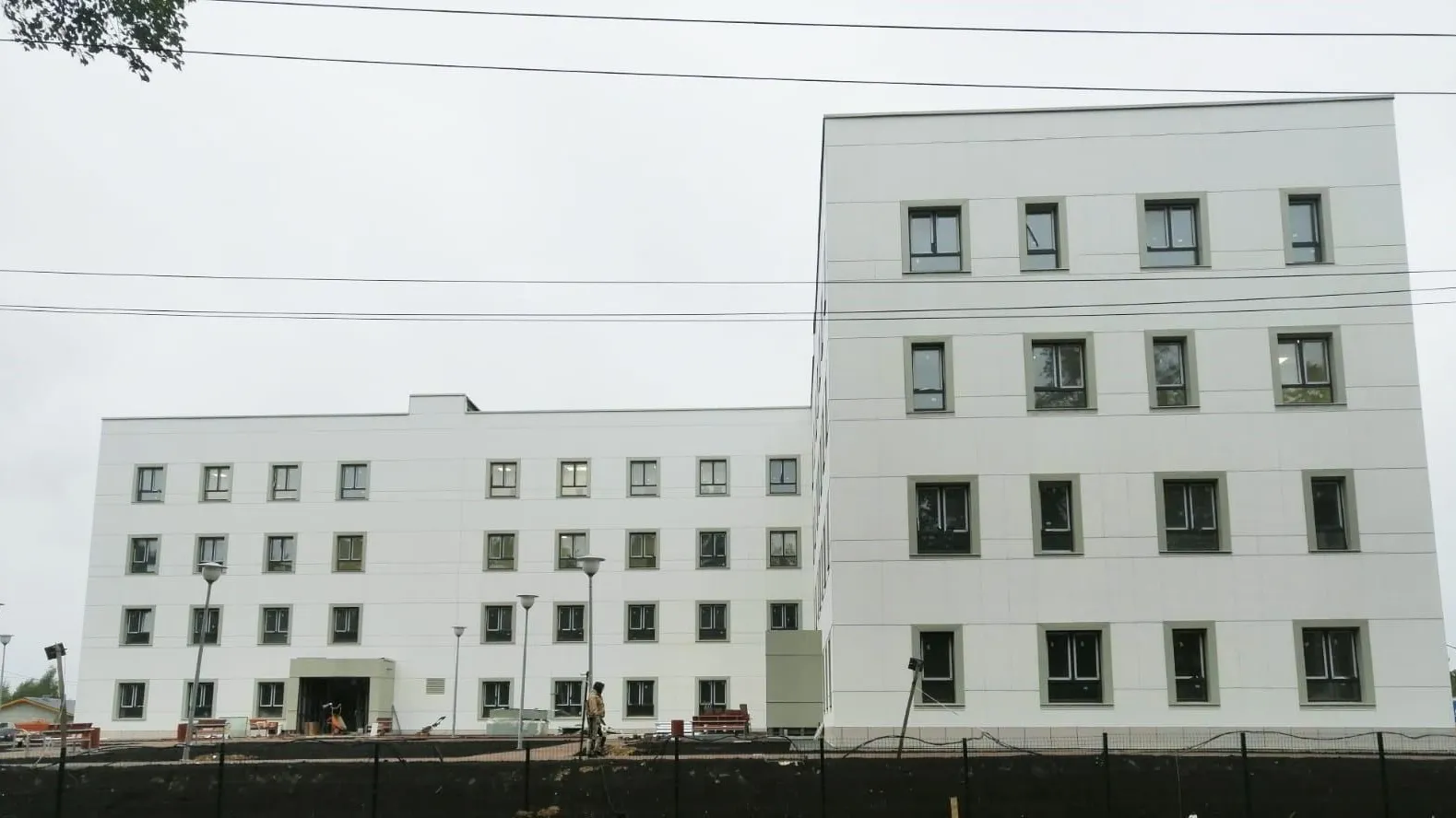 Готовность новой поликлиники в Коломне составляет 85%