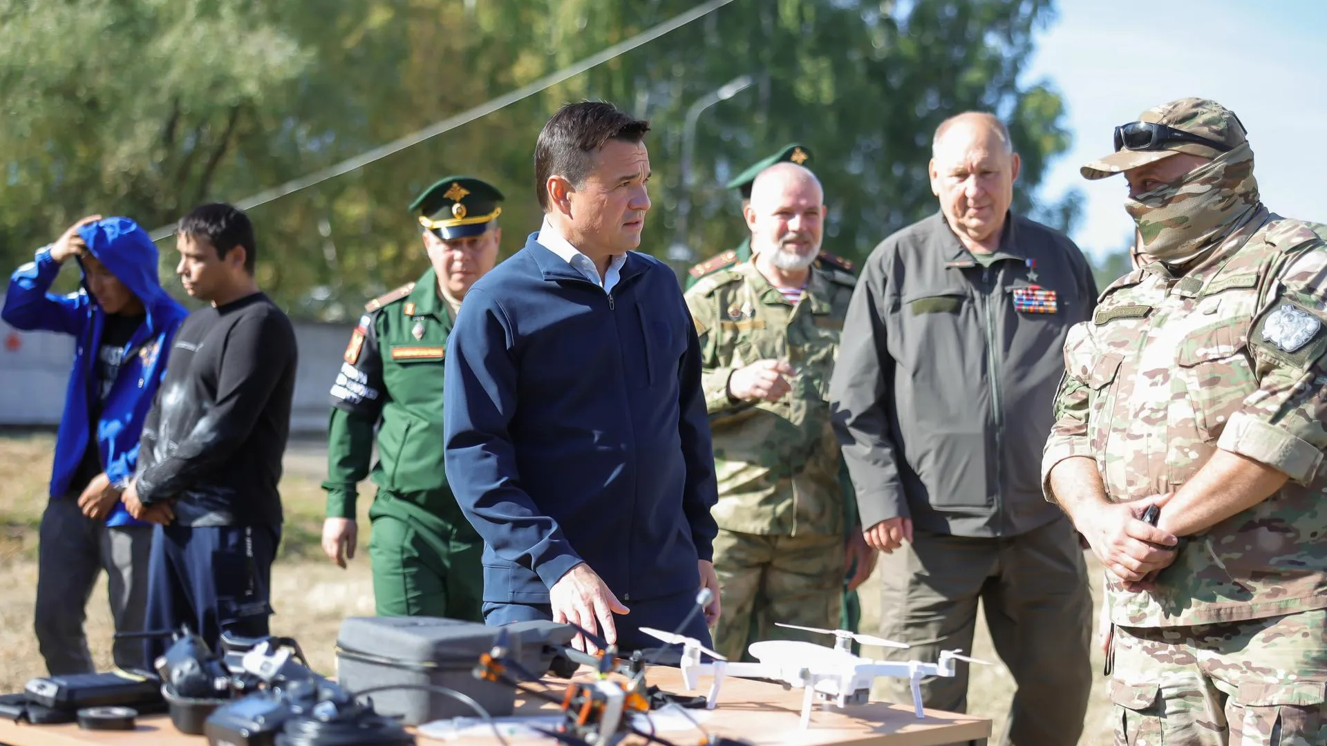 Воробьев: Подмосковье приближает победу на СВО поставкой систем РЭБ и FPV-дронов