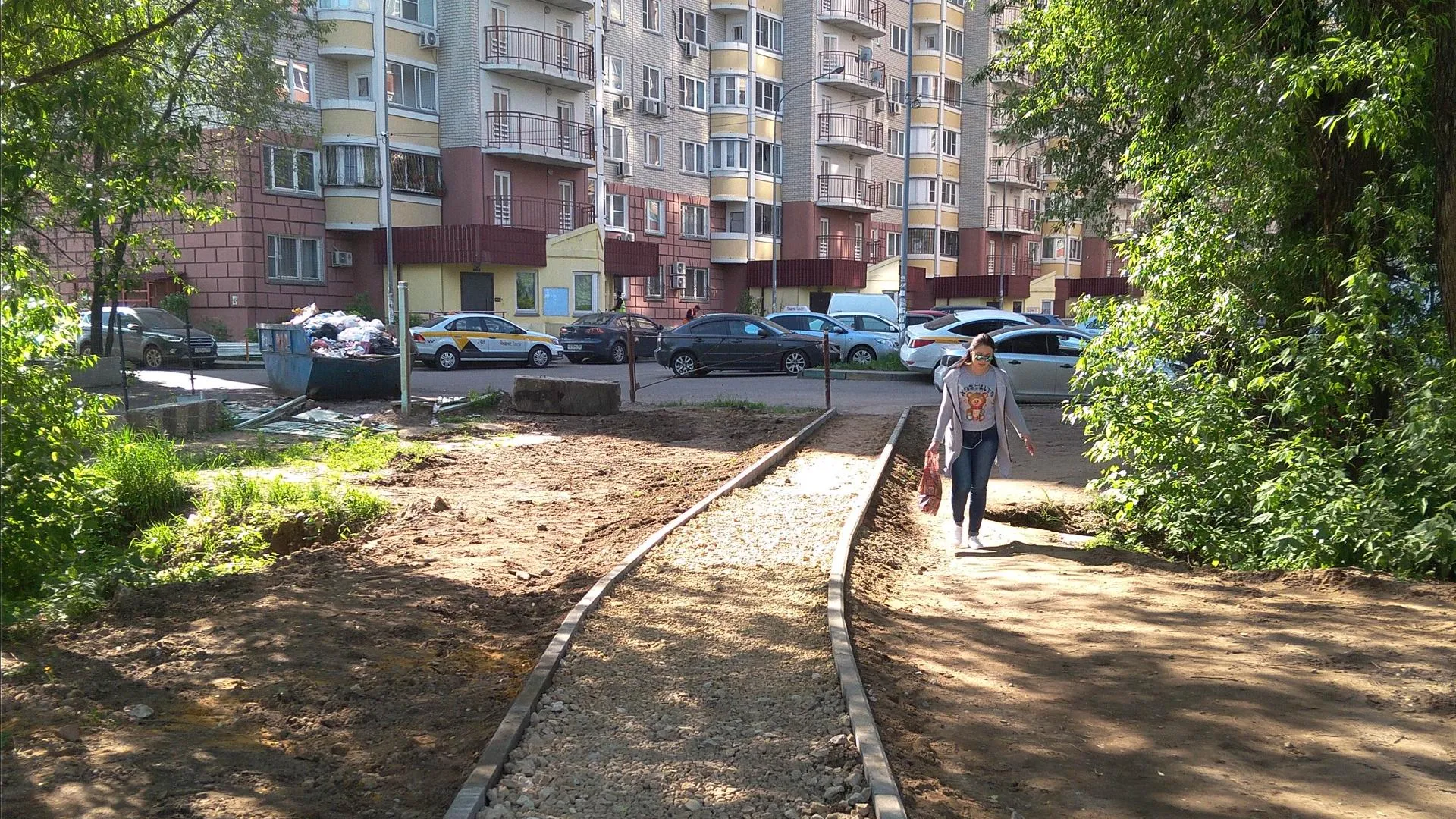 Около 30 тротуаров отремонтировали в Люберцах с начала года
