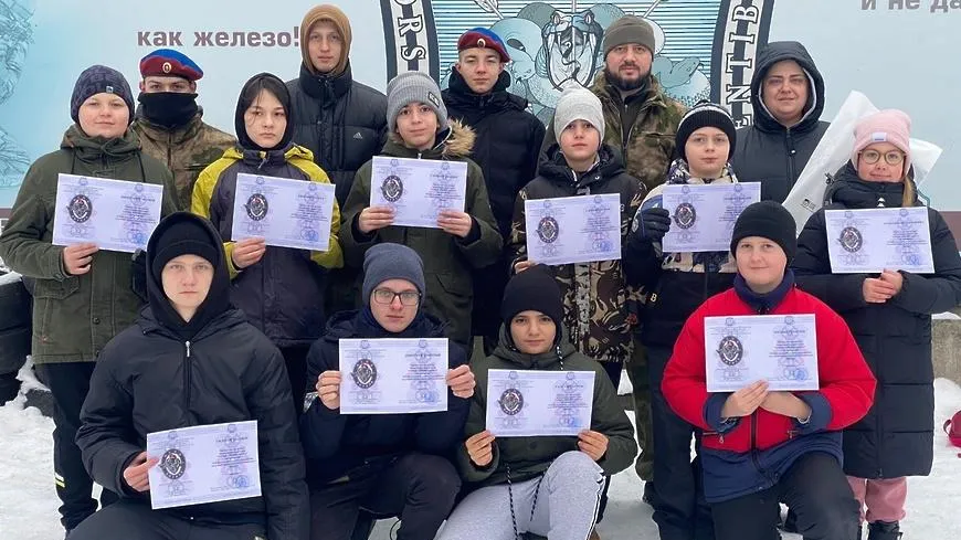 Курс спецподготовки «Юный спецназовец» прошли дети мобилизованных из Балашихи