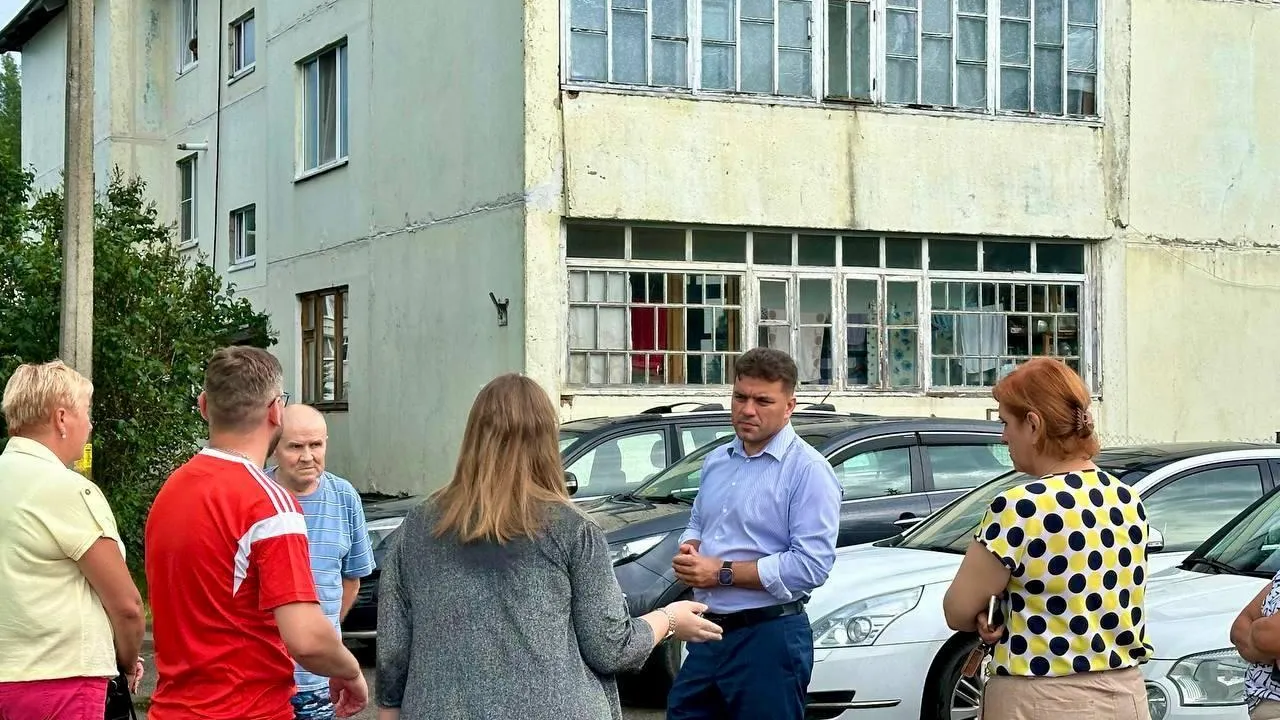 Глава Можайского округа проверил подготовку домов к отопительному периоду