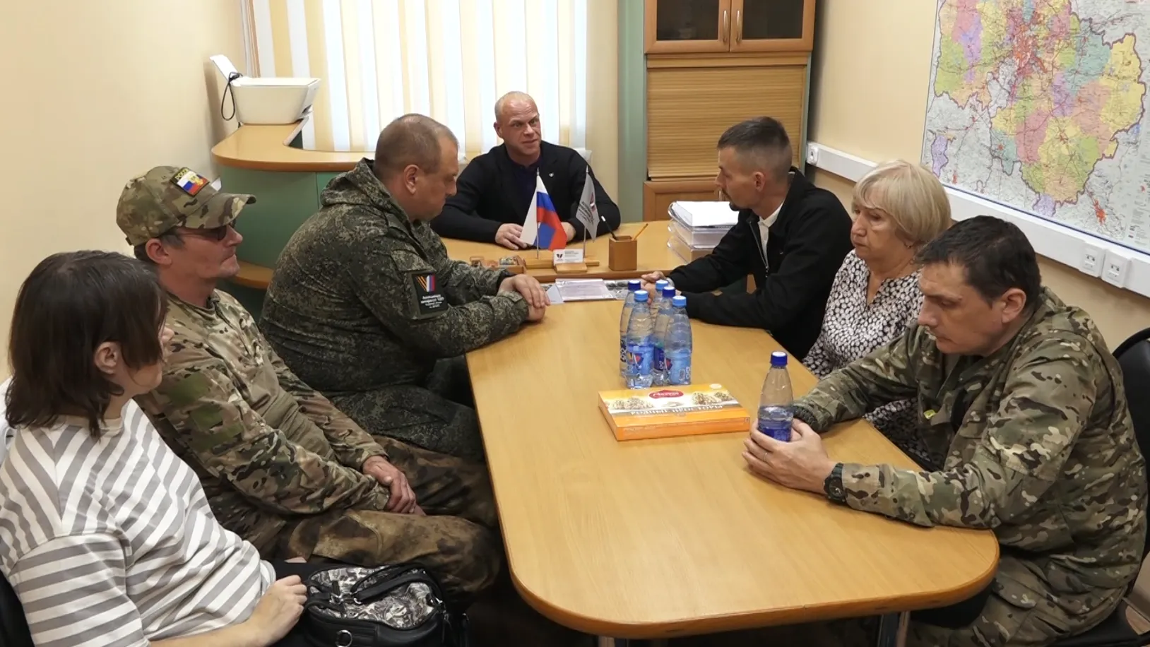 В Дубне открылся офис ассоциации ветеранов СВО