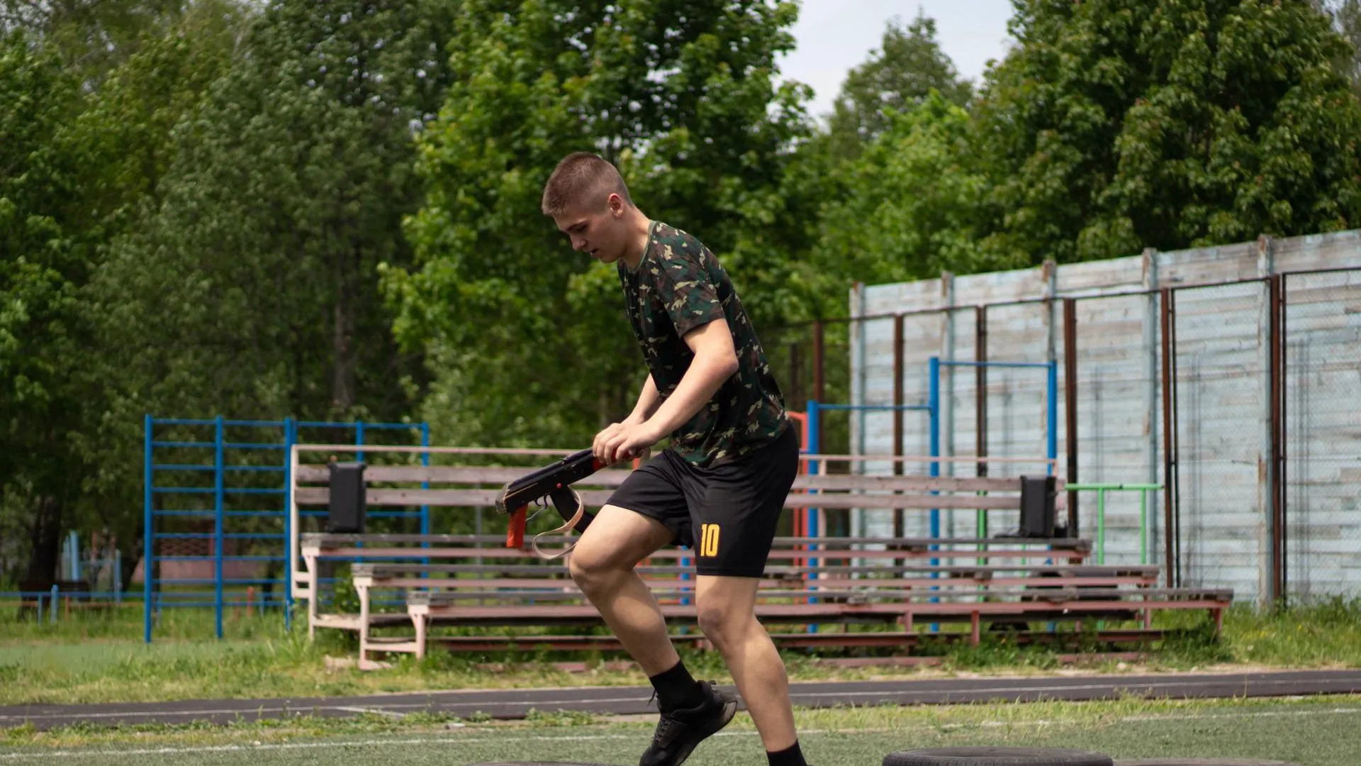 В колледже «Подмосковье» прошла традиционная военно-спортивная игра «Звезда»