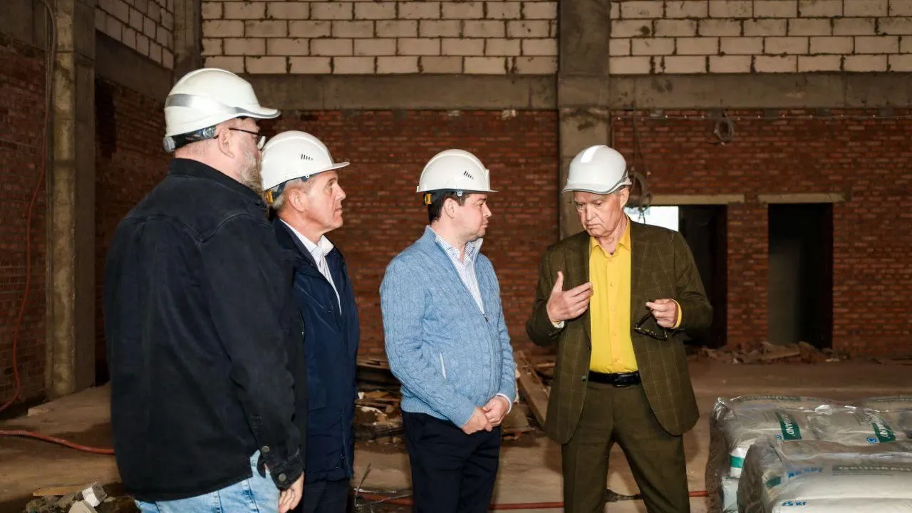 Монолитные работы завершили на стройплощадке ФОКа в Раменском