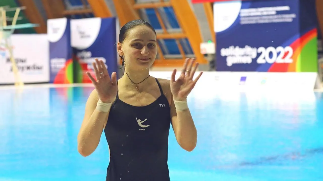 Прыгунья в воду из Подмосковья стала чемпионкой соревнований «Игры Дружбы»