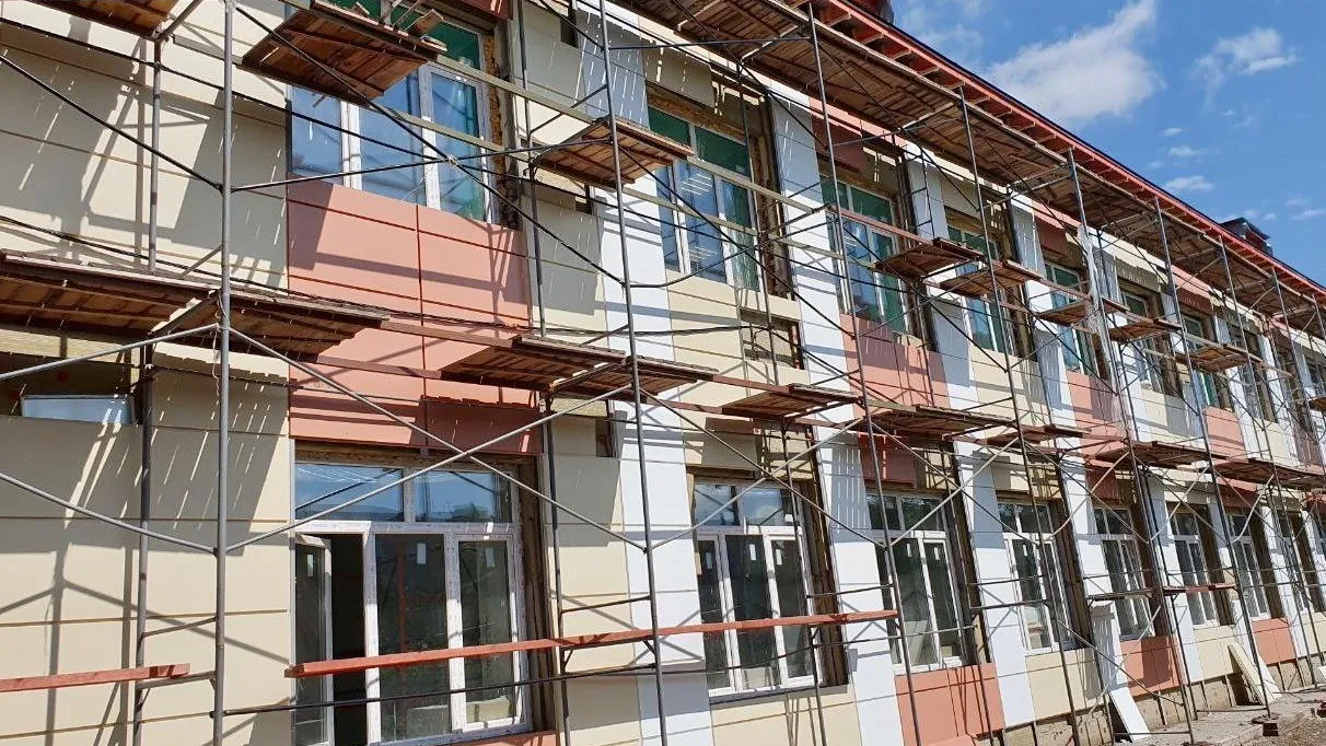 Капремонт Старокупавинского лицея продолжается в Богородском округе