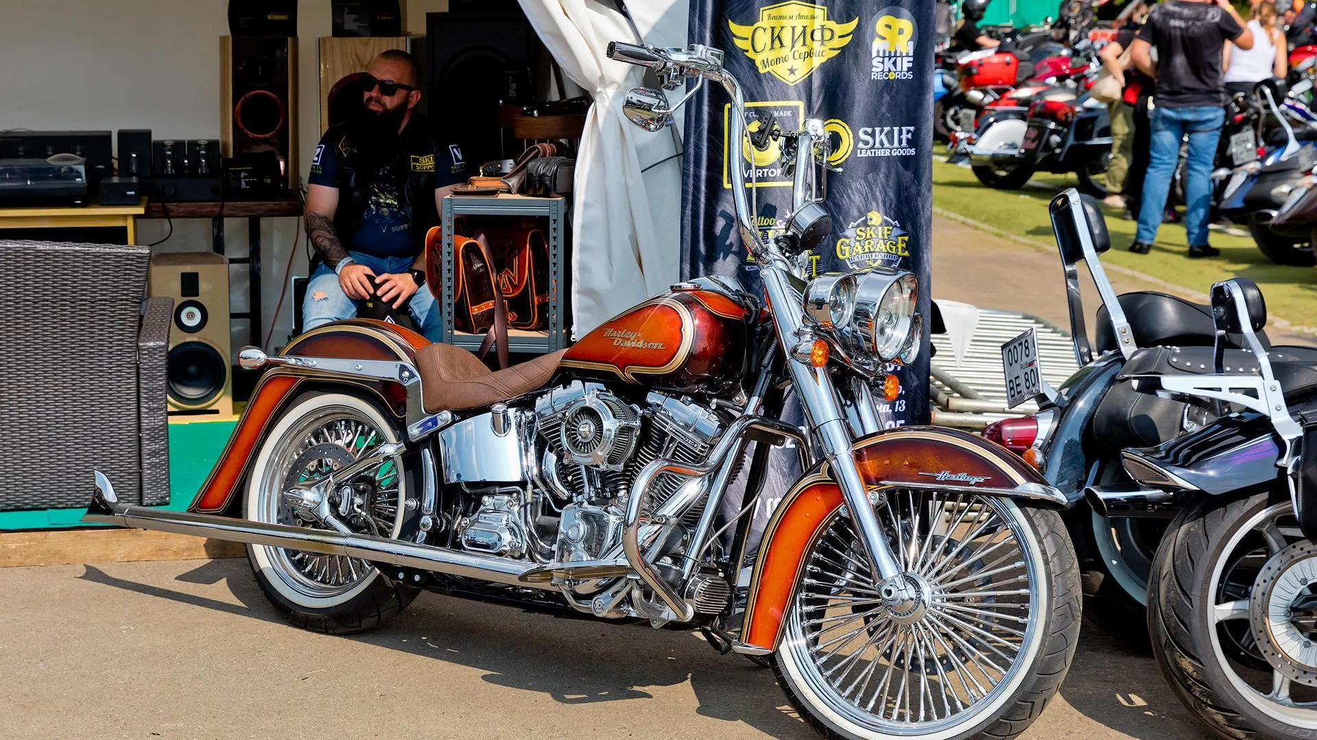 Более 10 тыс человек посетили фестиваль «Biker Brothers Festival» в Подмосковье