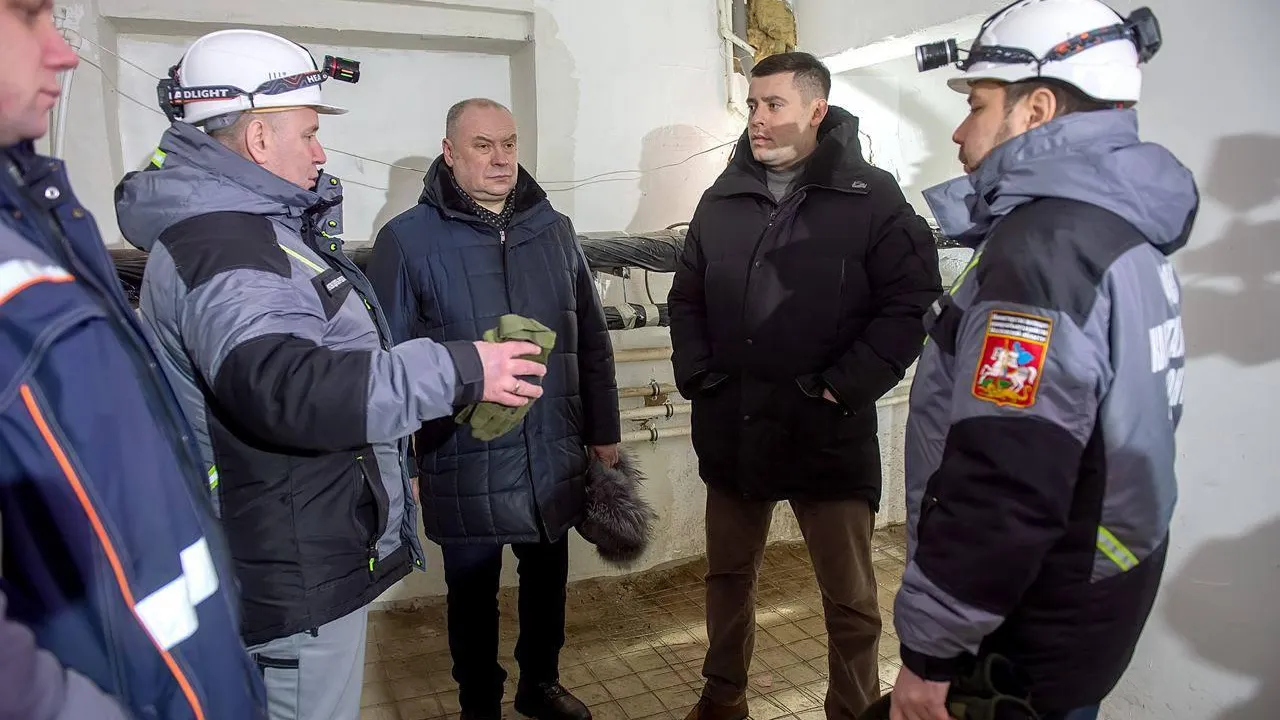 В округе Подольск проводятся работы по обновлению подвалов