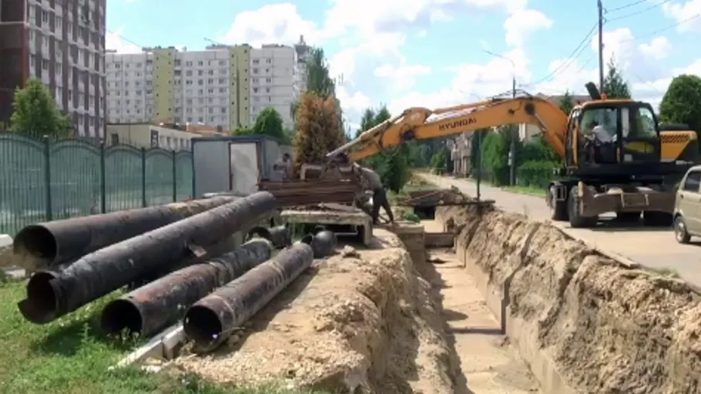 Ремонт на теплосетях в Ступине завершат до 1 сентября
