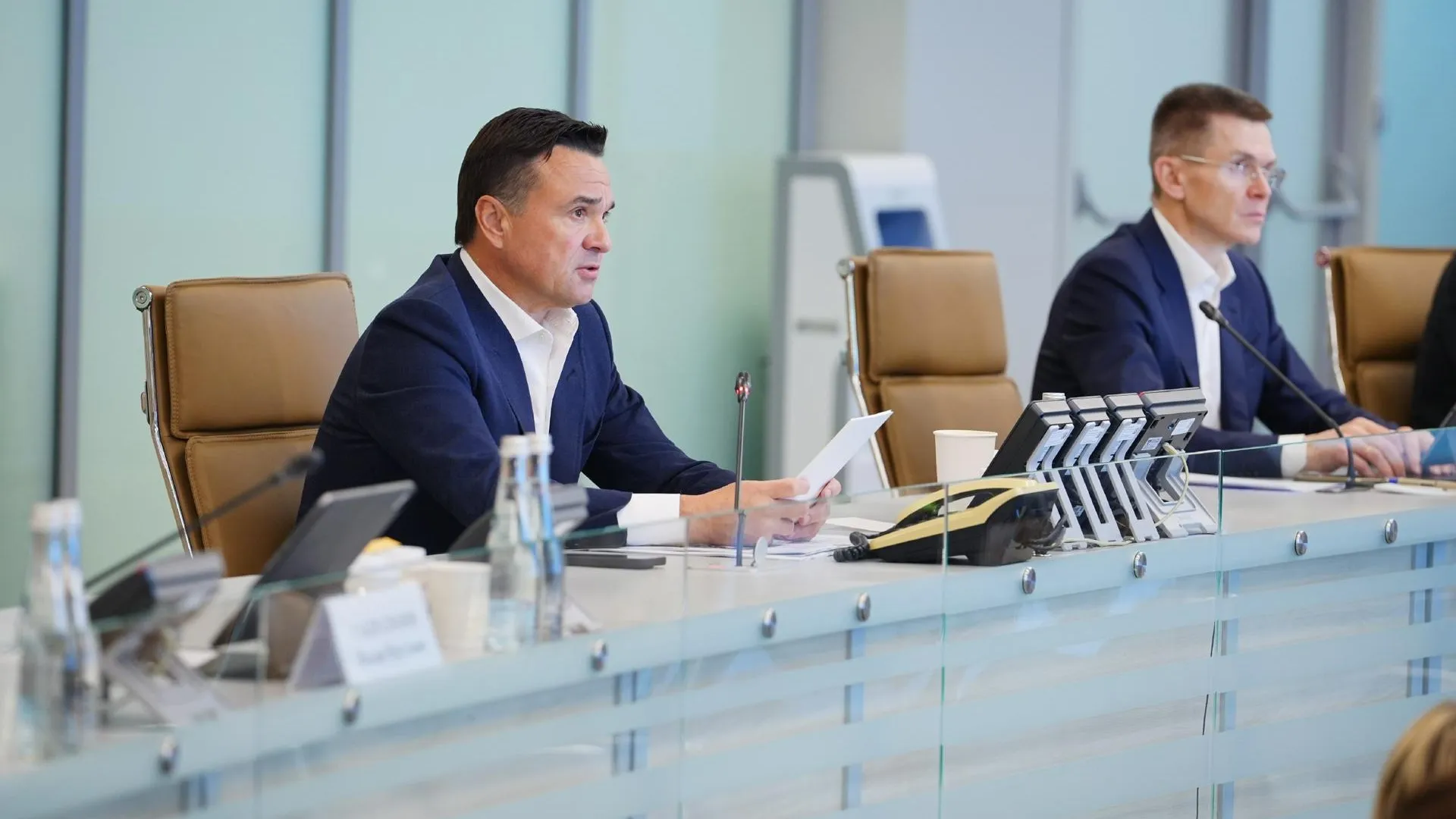 Андрей Воробьев представил нового главу Минэнерго Сергея Воропанова