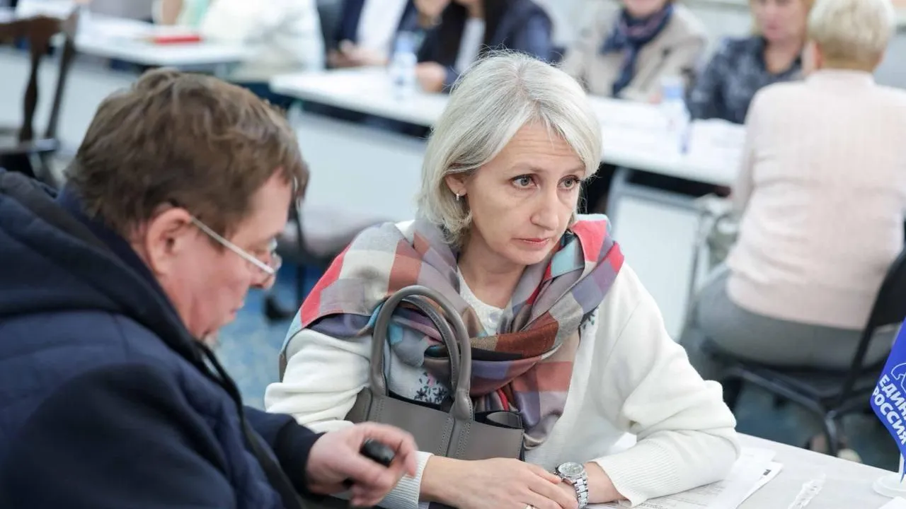 Глава Подольска встретился с жителями мкр Климовск