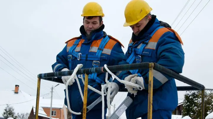В Одинцовском районе прошли учения энергетиков по устранению аварий в морозы