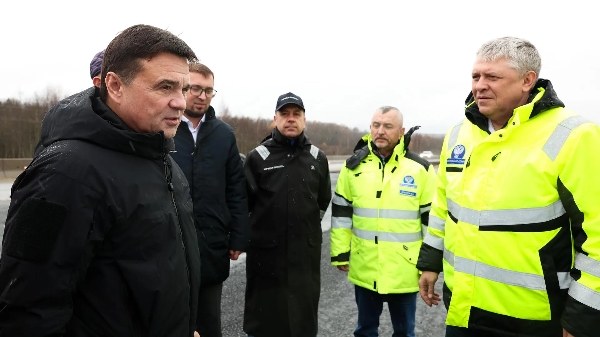 Воробьев: до конца года в Подмосковье закончат расширение участка трассы М-9