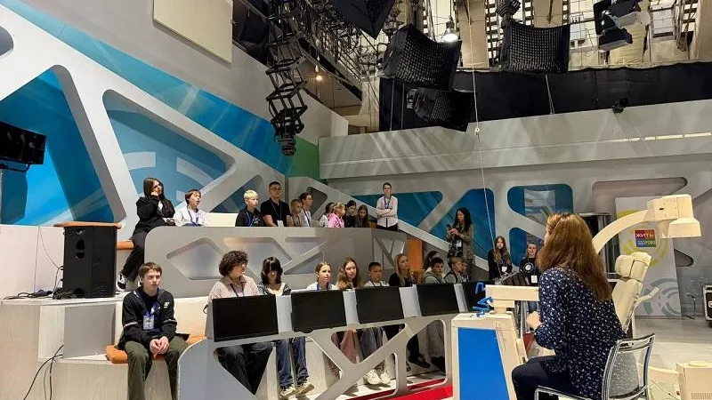 Дети сотрудников полиции Одинцова посетили телецентр «Останкино»