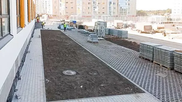 Стройготовность самой большой школы в Солнечногорске составила свыше 90%