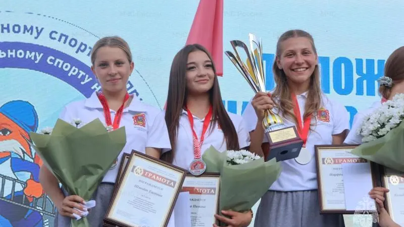 Сборная Московской области — в чемпионах по пожарно-спасательному спорту