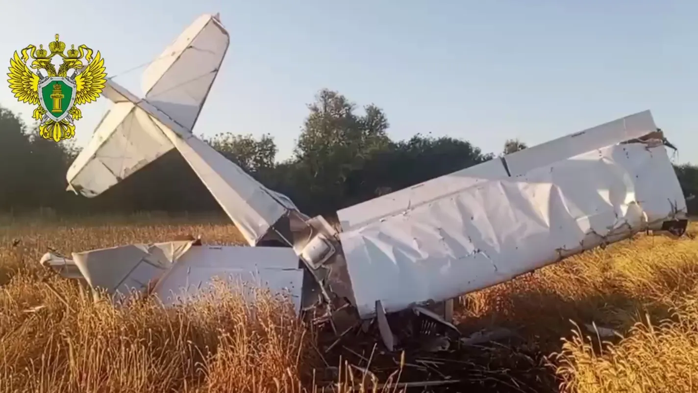 Носом в землю: появилось видео с места падения самолета в Самарской области