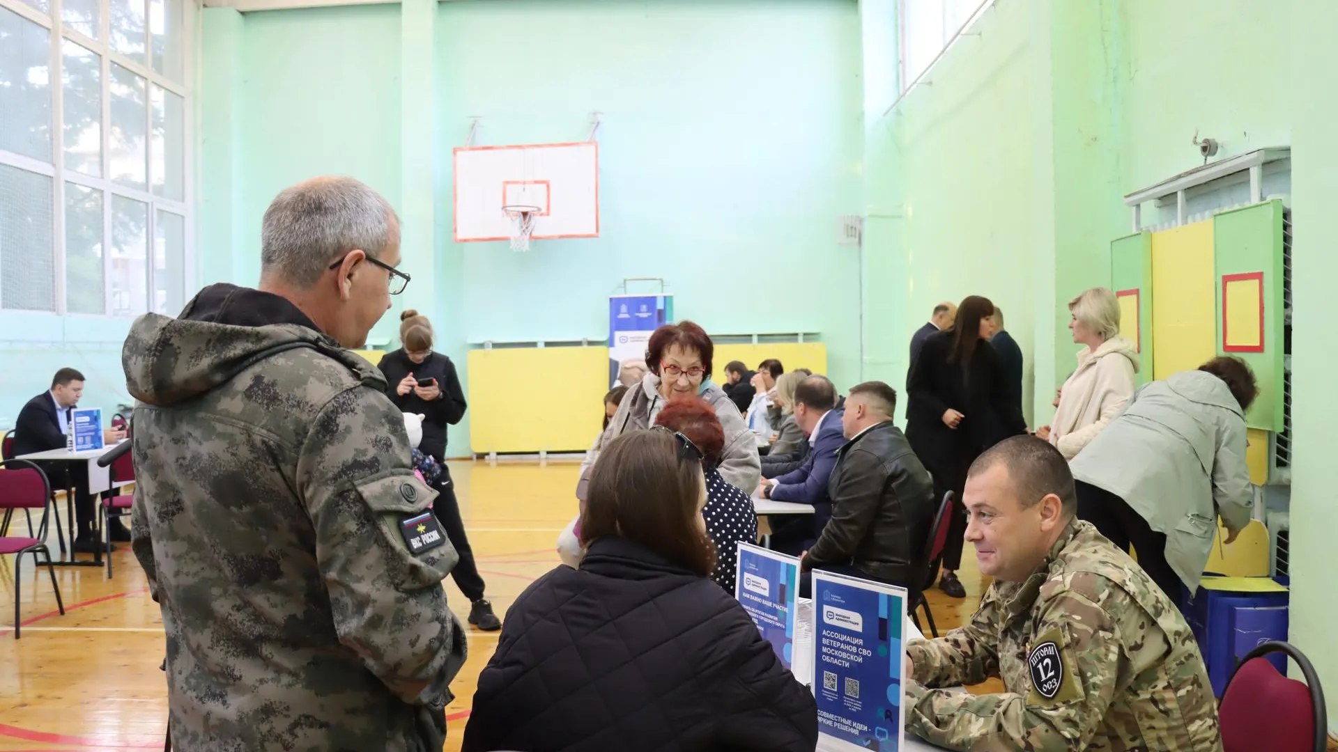 В округе Ступино выездная администрация приняла обращения жителей Алфимова