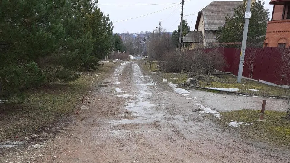 Дорогу в селе Сынково Подольска могут отремонтировать в 2021 году по просьбе жительницы