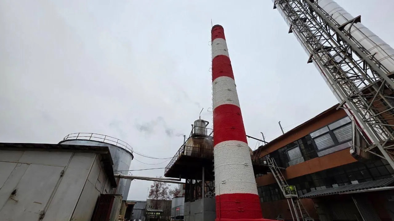 В Серпухове завершили капитальный ремонт 10 дымовых труб на котельных в 2025 году