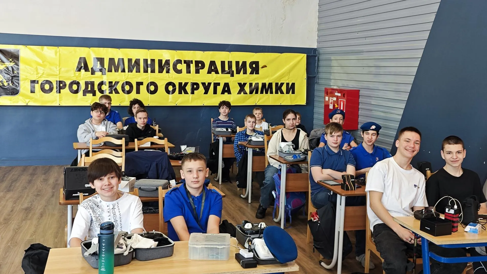 В Химках прошел чемпионат по спортивным дронам