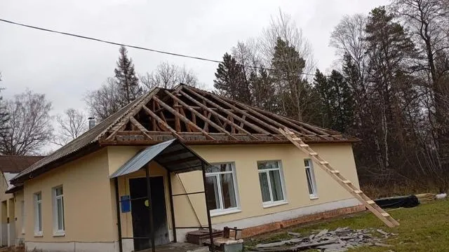 Ремонт кровли амбулатории в Шатуре закончат до конца года