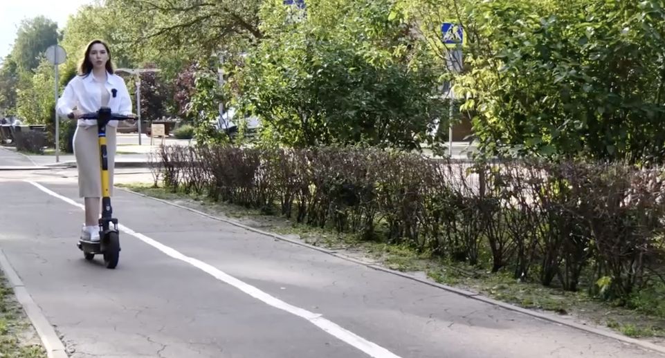 Жителям Щелкова напомнили о необходимости соблюдения ПДД передвигаясь на электросамокатах