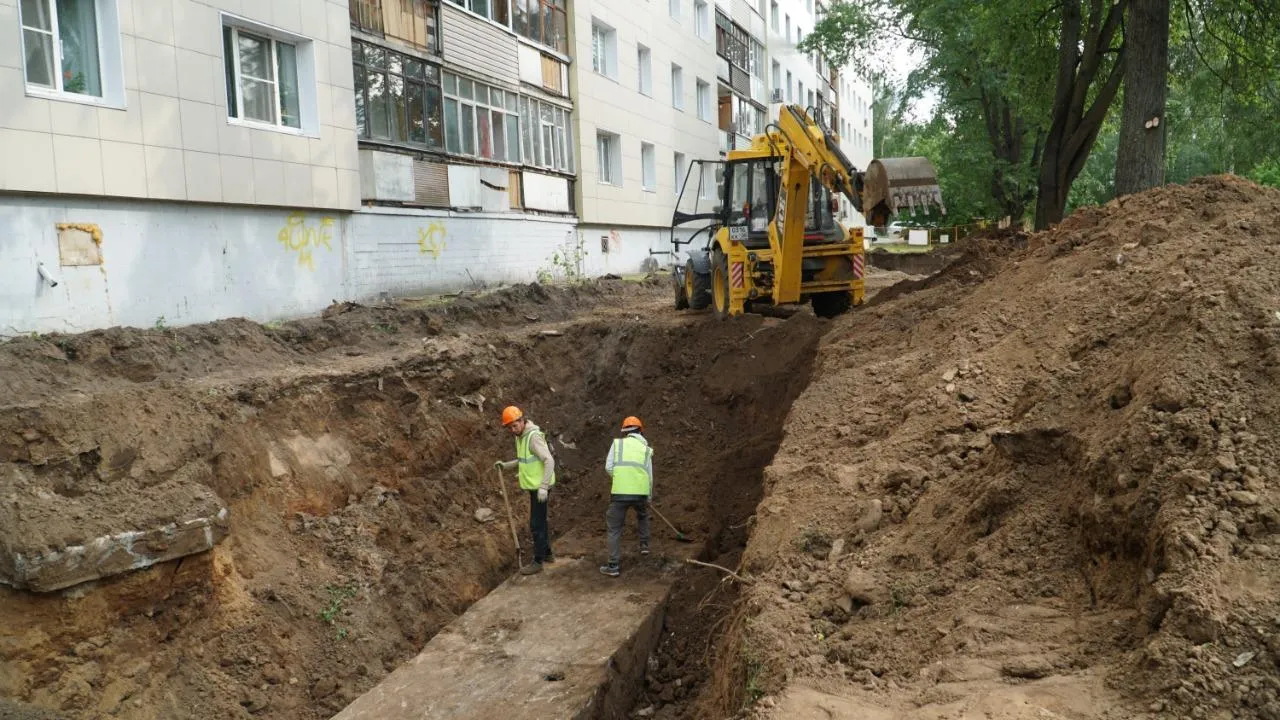 В Дмитровском округе идет масштабная модернизация теплосетей