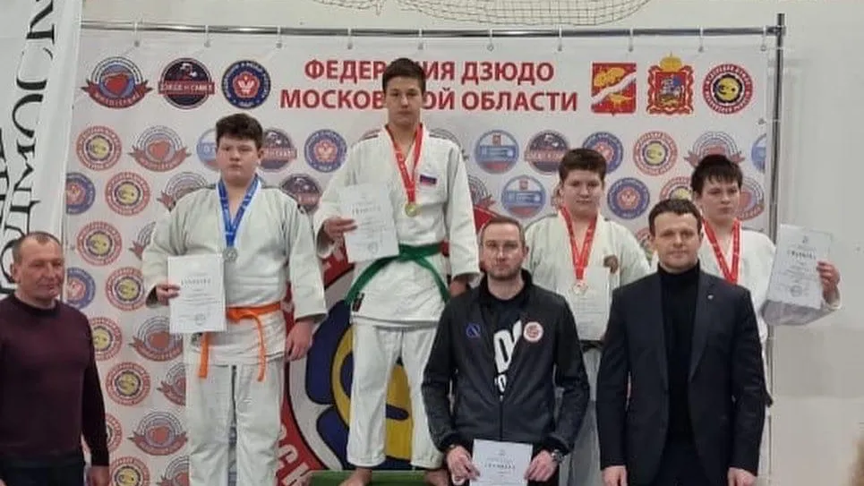 4 спортсмена из Подольска стали призерами первенства по дзюдо