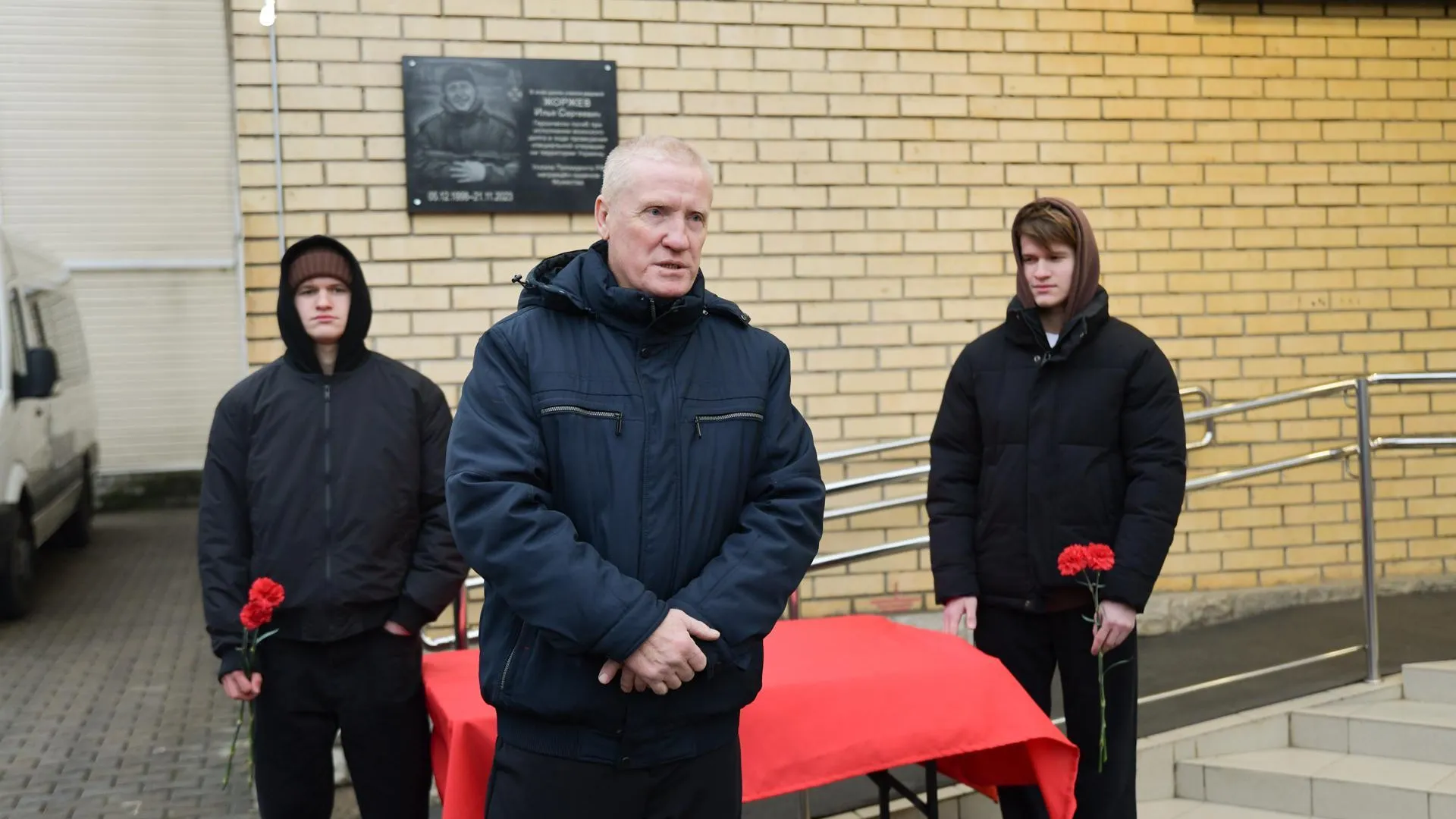 В годовщину гибели героя СВО из Дмитровского округа прошло памятное мероприятие