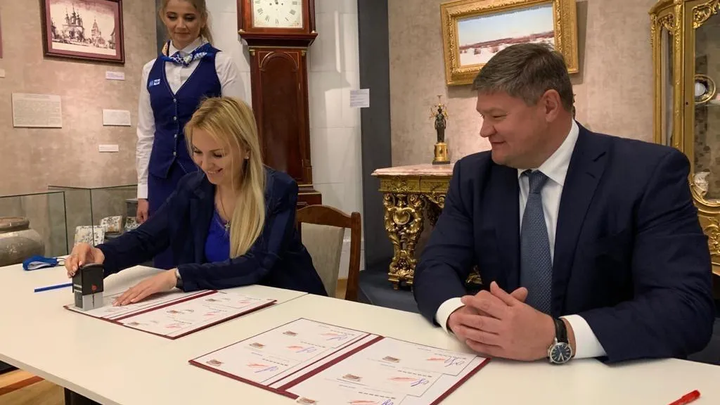Свой почтовый штемпель появился у Коломенского кремля