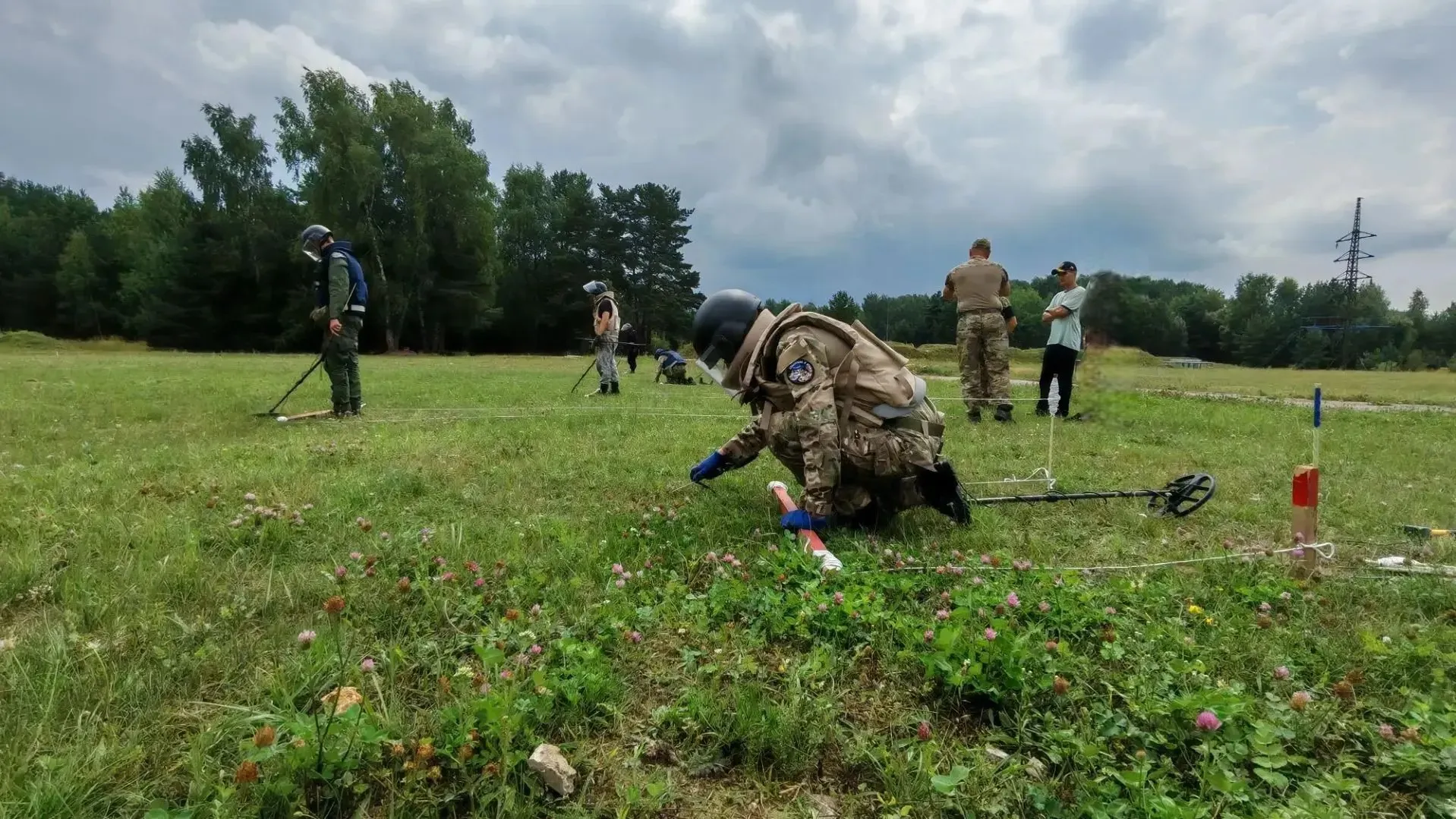В Богородском округе подготовили группы охранения на полигоне МЧС