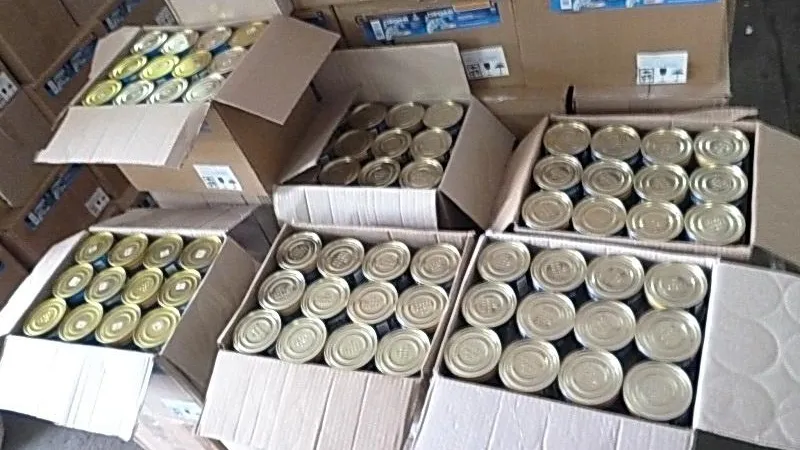 В Подмосковье приостановили оформление партии рыбных консервов из Таиланда