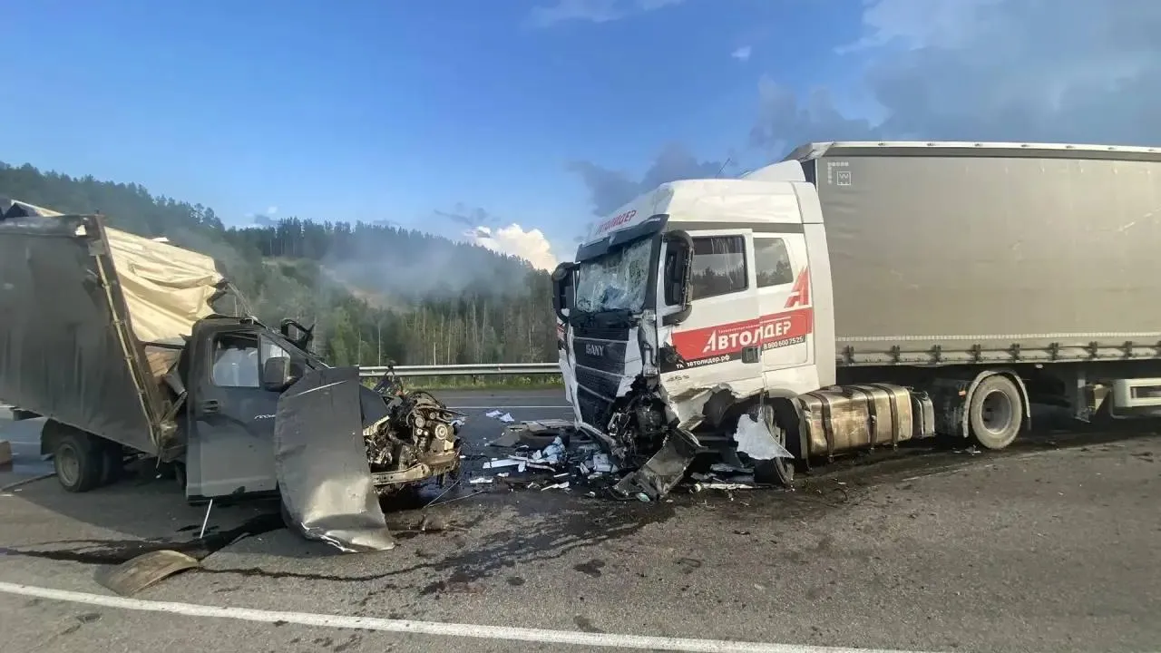 «Пункт назначения» в реальности: видео смертельного ДТП в Красноярском крае