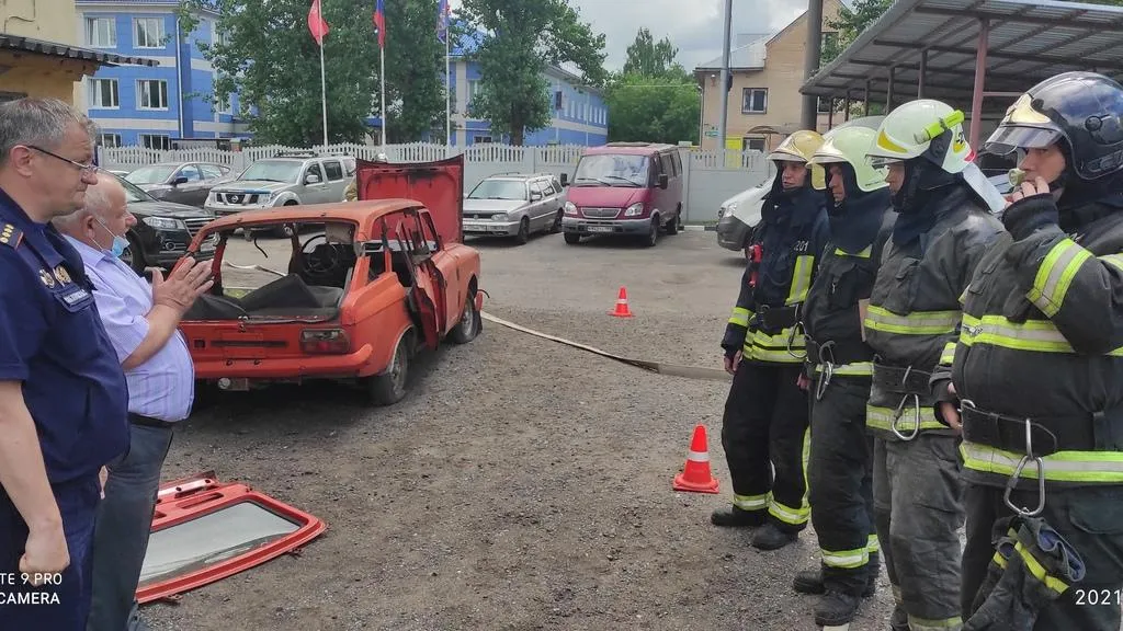 Пожарные Балашихи прошли аттестацию на право проведения аварийно‑спасательных работ
