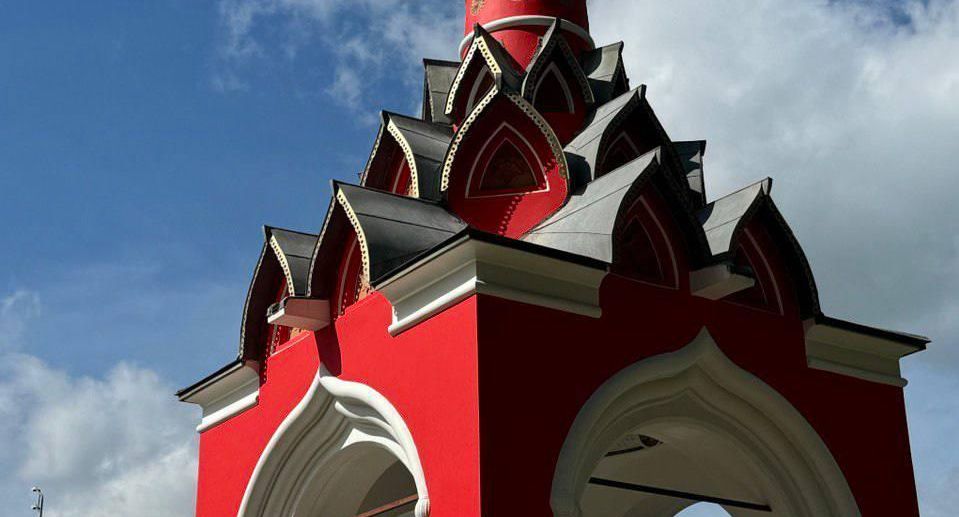 Архиепископ Одинцовский и Красногорский Фома освятил часовню на истоке Москвы-реки