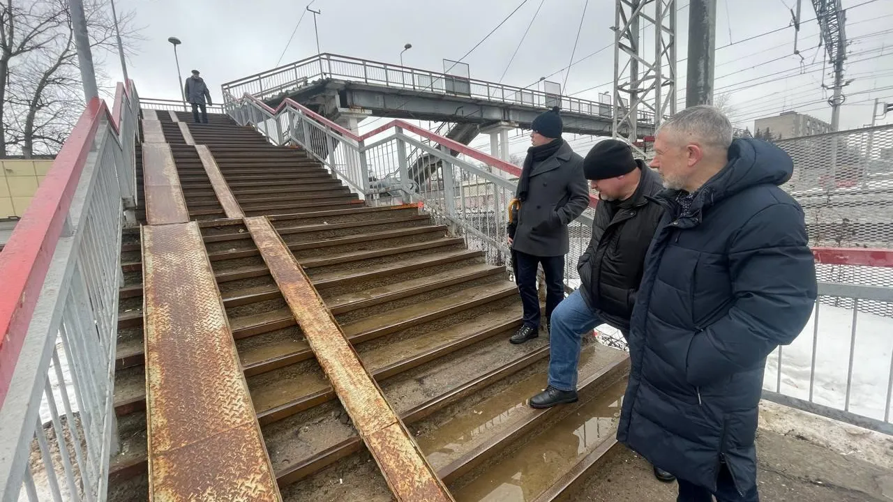 Обследование железнодорожных станций Гривно и Львовская прошло в Подольске