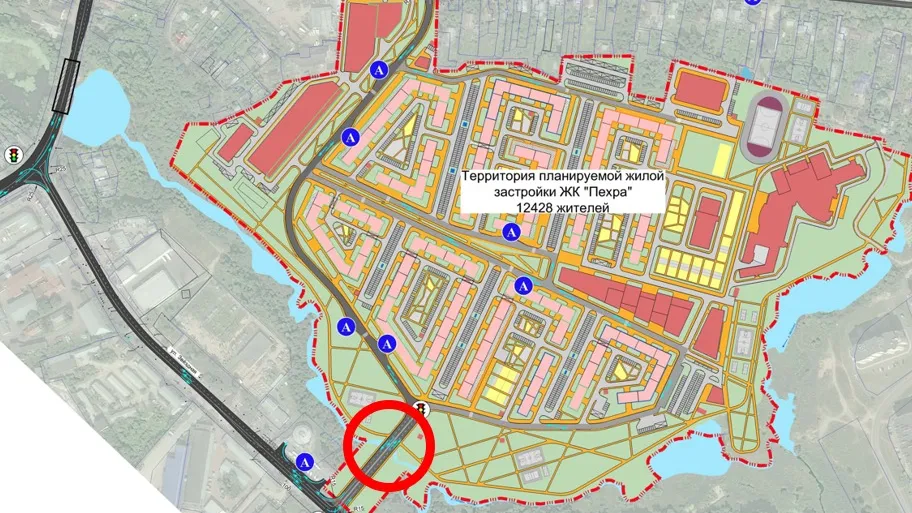 В округе Балашиха построят мост через реку Пехорка