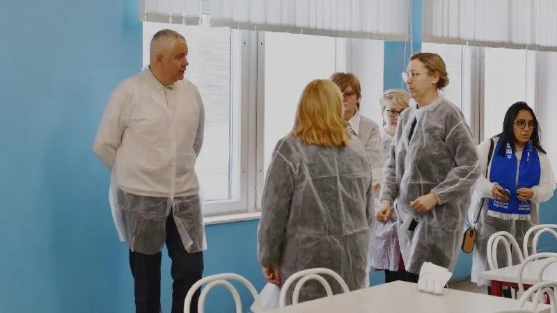 В школе №15 Балашихи установили новое оборудование для пищеблока