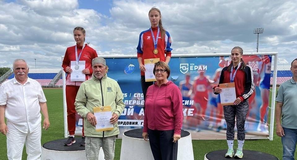 Легкоатлетка из Химок стала двукратной чемпионкой России