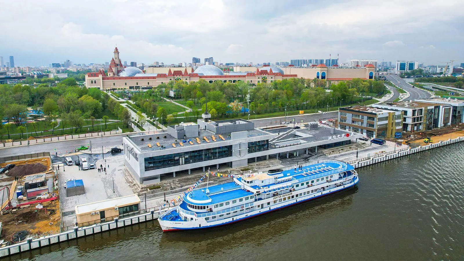 Более 560 тыс человек посетили Южный речной вокзал в Москве после реконструкции