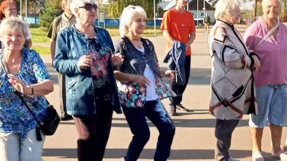 В Электрогорском городском парке прошел танцевальный Осенний марафон